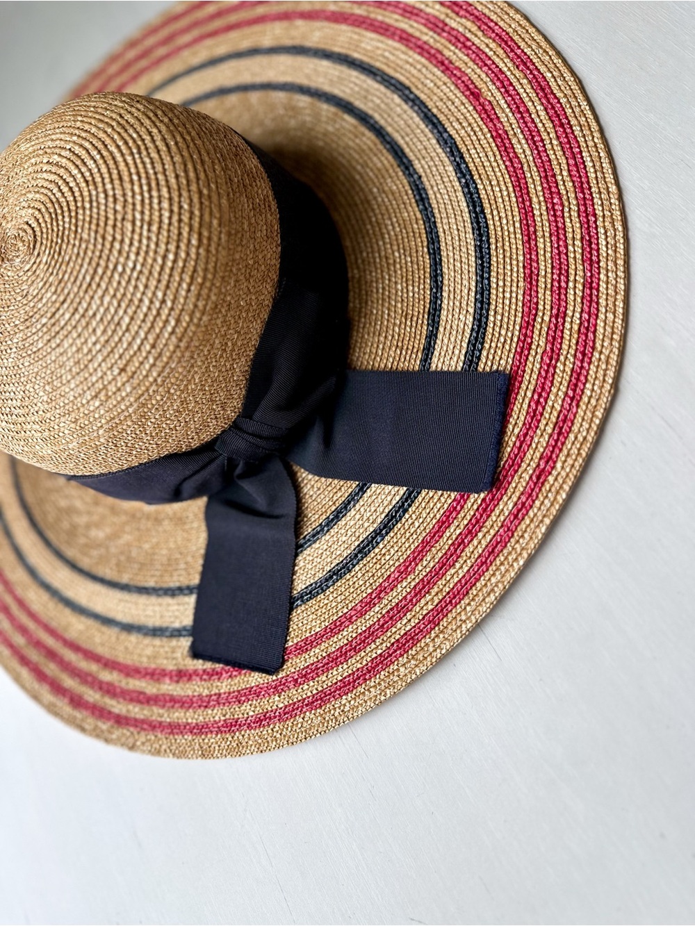 Vintage Brooks Brothers Heritage Straw Hat - Made in USA - S/M